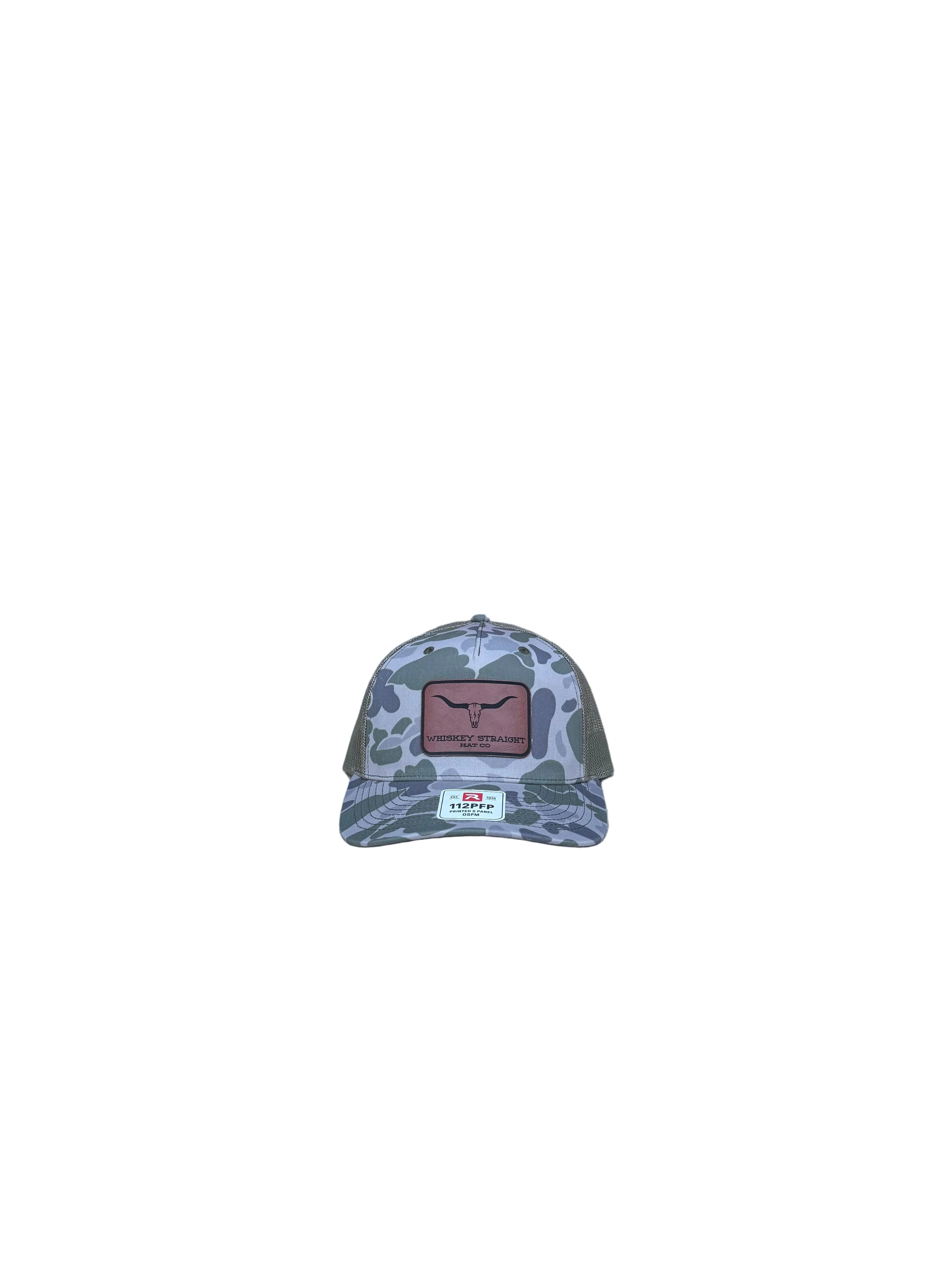 Green Camo Patch Hat