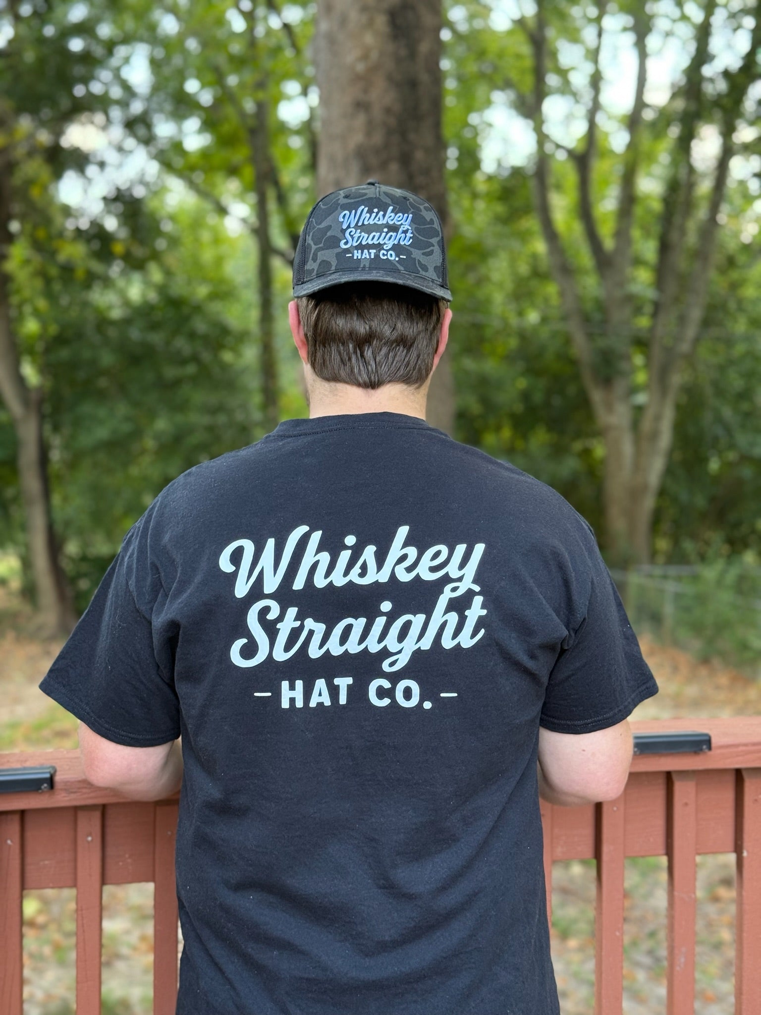 WHISKEY STRAIGHT HAT CO T-SHIRT