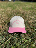 Womens Pink Bow Hat